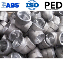 astm A105 carbon steel 90 degree socket weld forged pipe fittings elbow